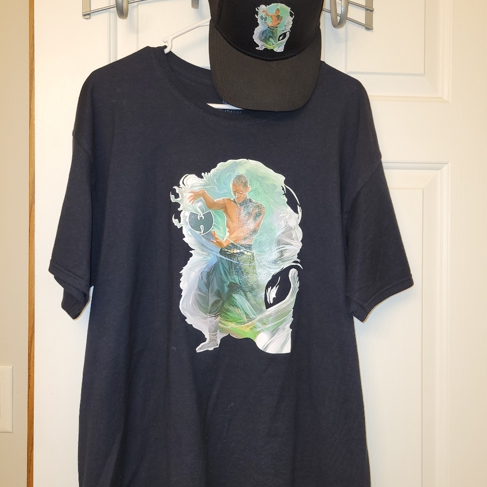 Custom wutang hat. Shirt Sold